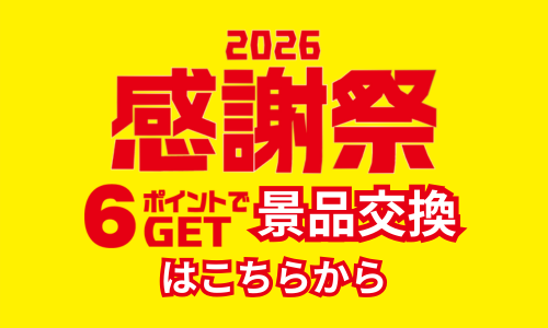 【感謝祭6pt】景品交換