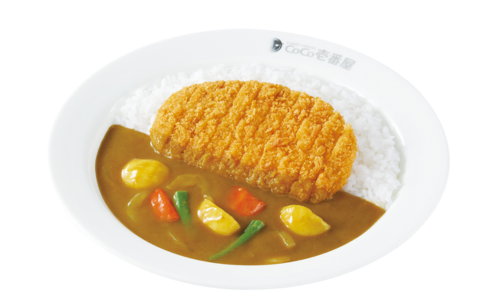 T ロースカツカレー+ハーフやさい