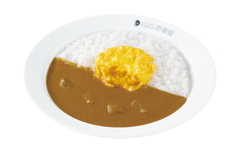 T ビーフカレー＋ハーフスクランブルエッグ