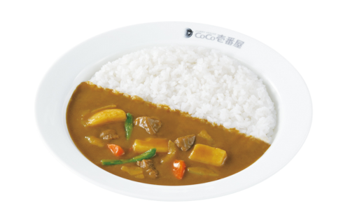 T ビーフカレー＋ハーフやさい