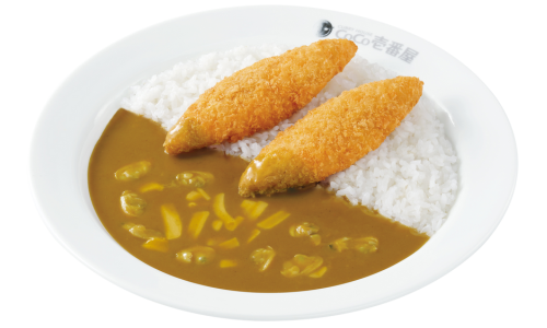 Tフィッシュフライ（2本）カレー+ハーフチーズ+ハーフあさり